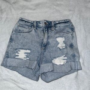 Hollister Denim Distressed Women's Shorts
